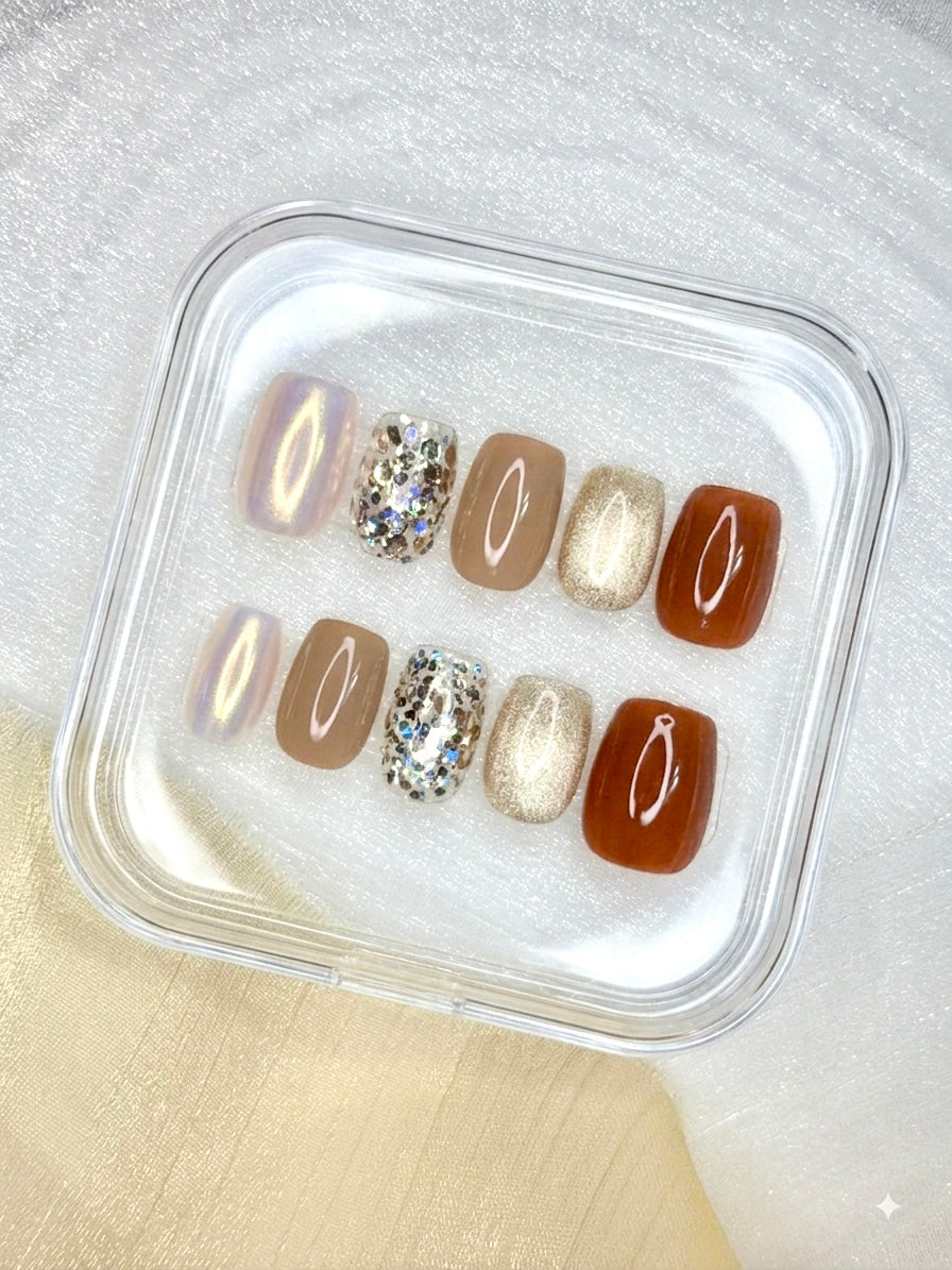 Earthy Brown（大地閃棕）