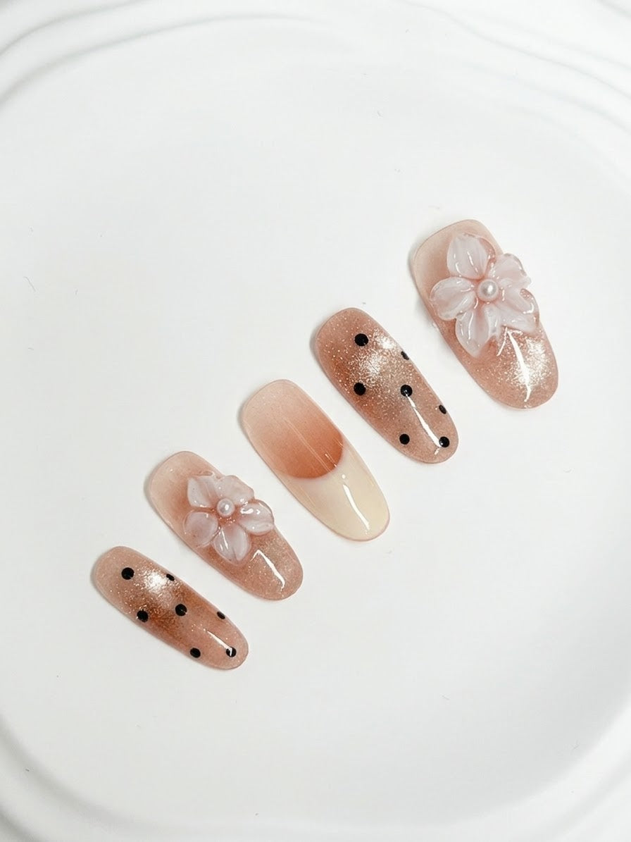 Clear Wave French (清透浪花法式)