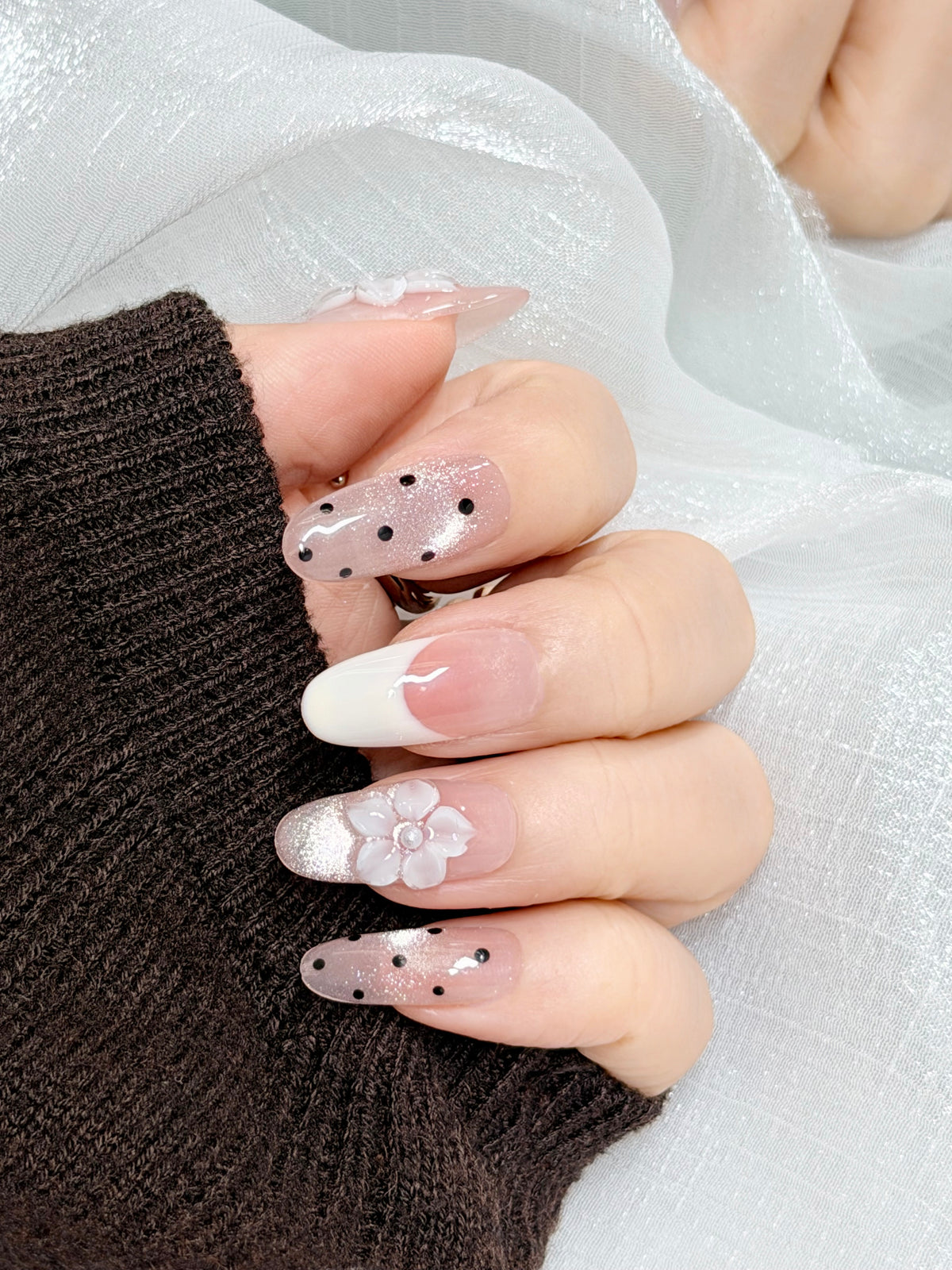 Clear Wave French (清透浪花法式)