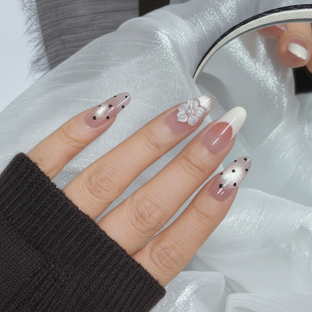 Clear Wave French (清透浪花法式)