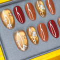 Gold Thread Amber Rose (金絲琥珀玫瑰)