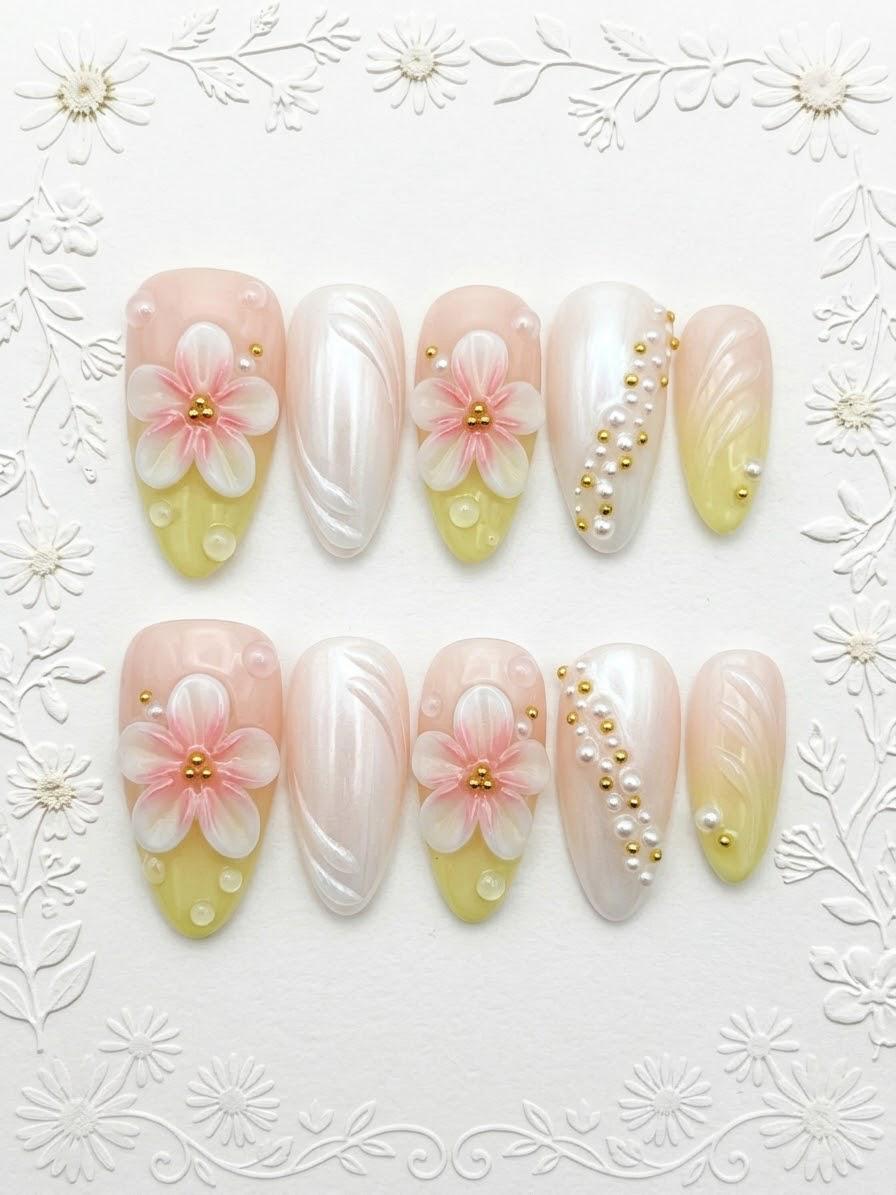 Pearl-like Cherry Blossoms(珍珠微光櫻花)