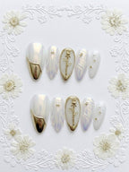 Holographic Pearl & Gold Rose(幻彩珍珠白金玫瑰)