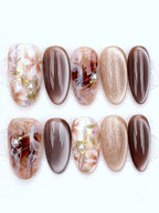 Retro Hazelnut Flora (復古榛果金枝)