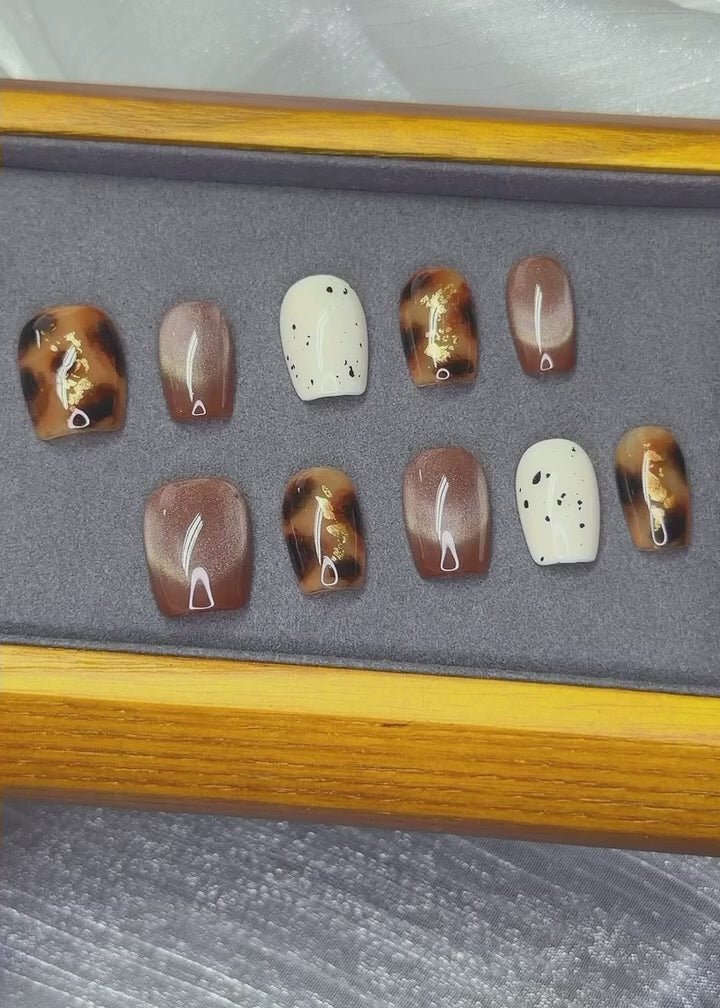 Caramel Leopard Gold(焦糖豹紋金)